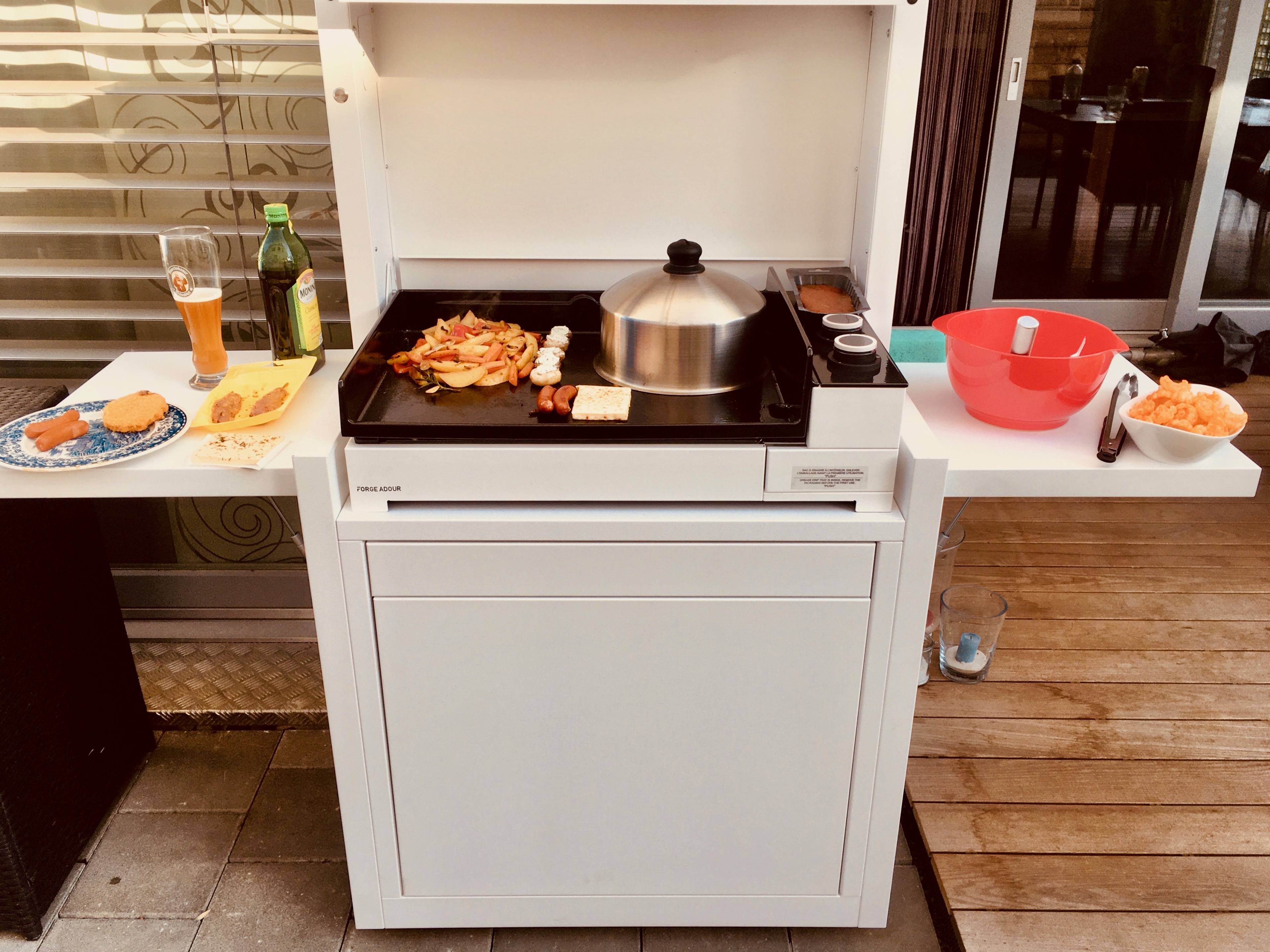 Essenzubereitung mit der Plancha